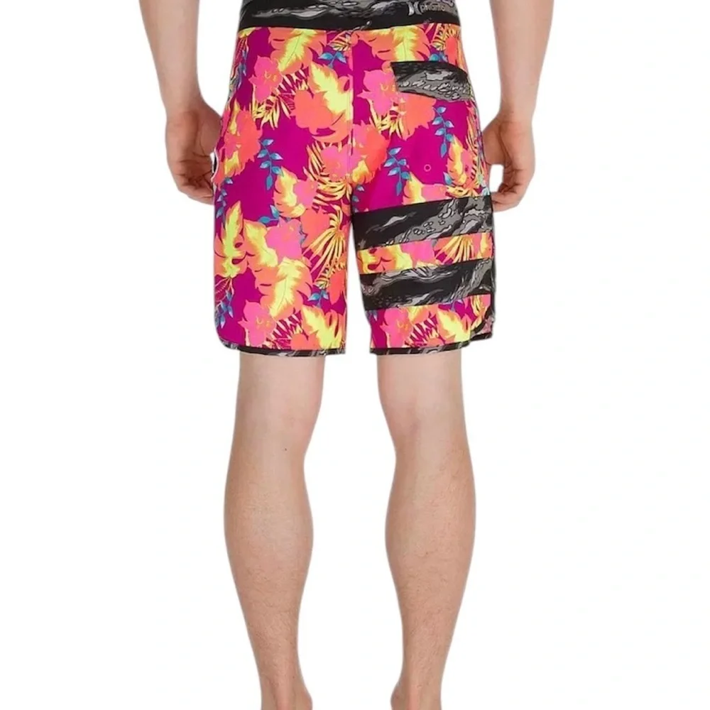 Hurley Block Party Flammo Phantom Boardshort